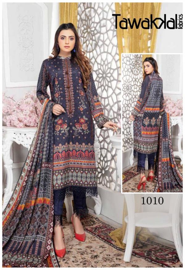 Tawakkal Parisa Cotton Collection Designer Karchi Dress Materials